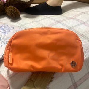 lululemon orange belt bag